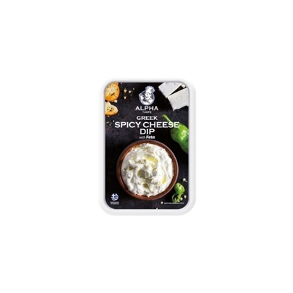 Picture of ALPHA TASTE SPICY CHEESE DIP WITH FETA 200GR